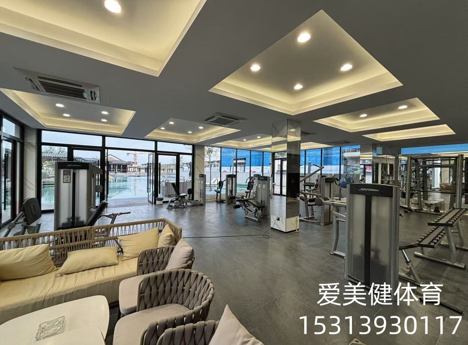 某房地产项目健身房